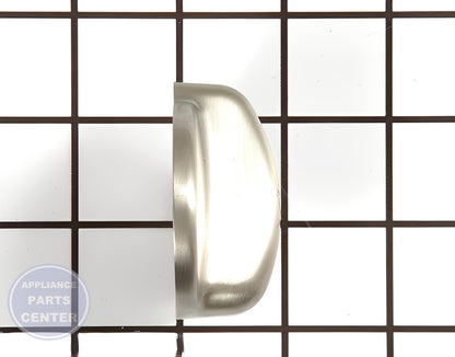 RANGE TRI-CHROME-PLATED KNOB (STAINLESS) - Detailed view of high-quality material and technical details