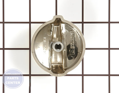 Control Knob WB03T10284 - Detailed view of precise temperature control design