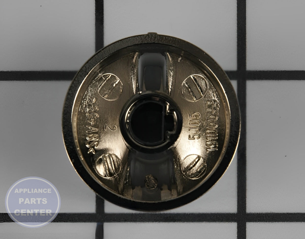 GE OVEN SELECTOR KNOB WB03T10316 - Side view with exact measurements