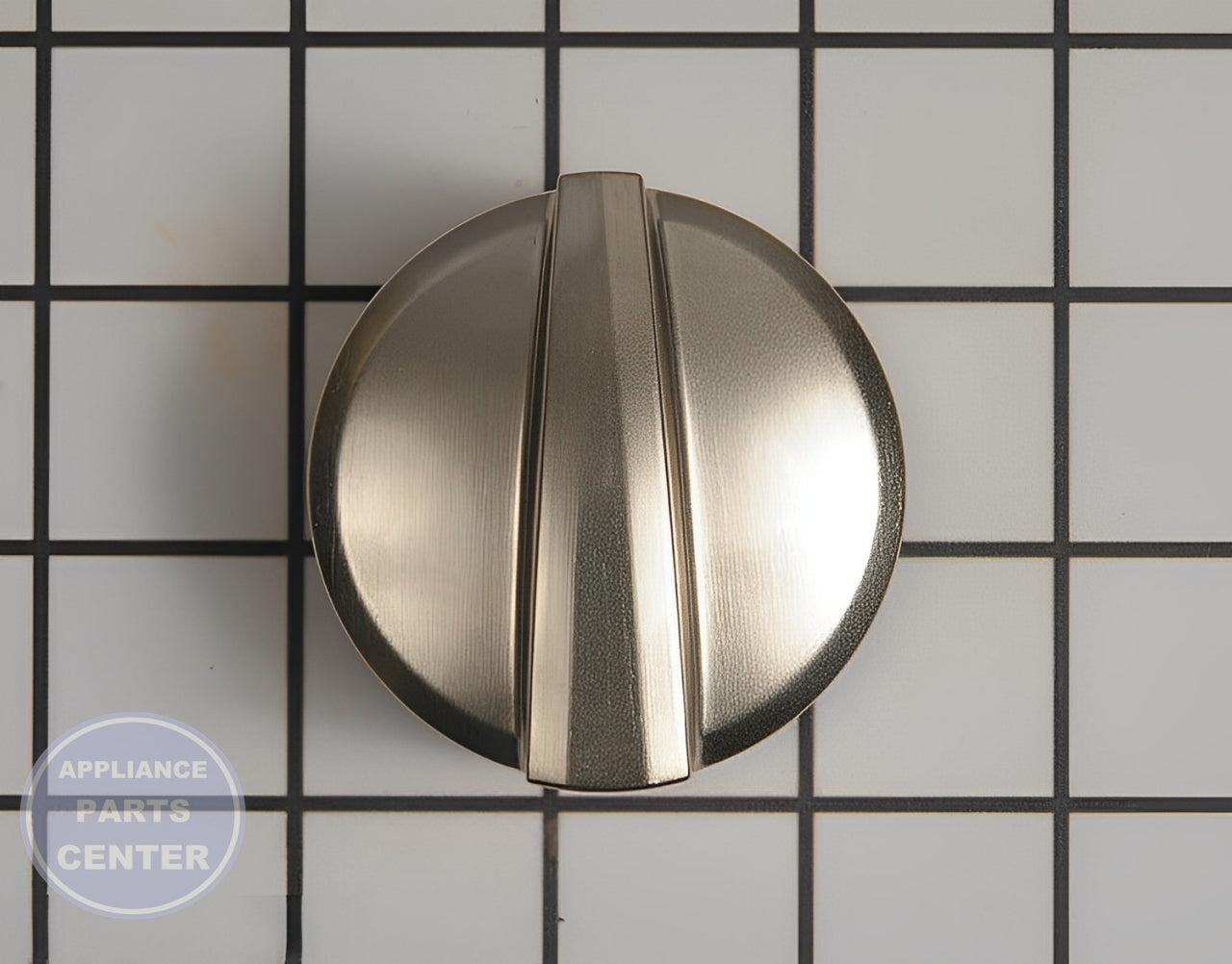 Knob WB03X20564 - Side view with X inches diameter