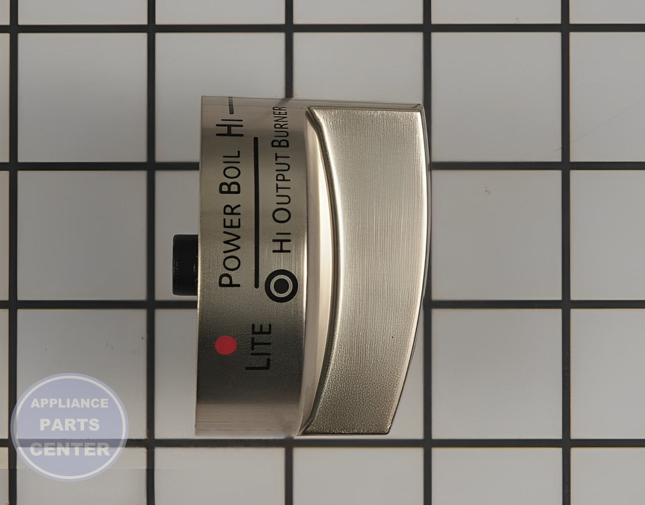 Knob WB03X20565 - Side view with [specific measurements/specs]