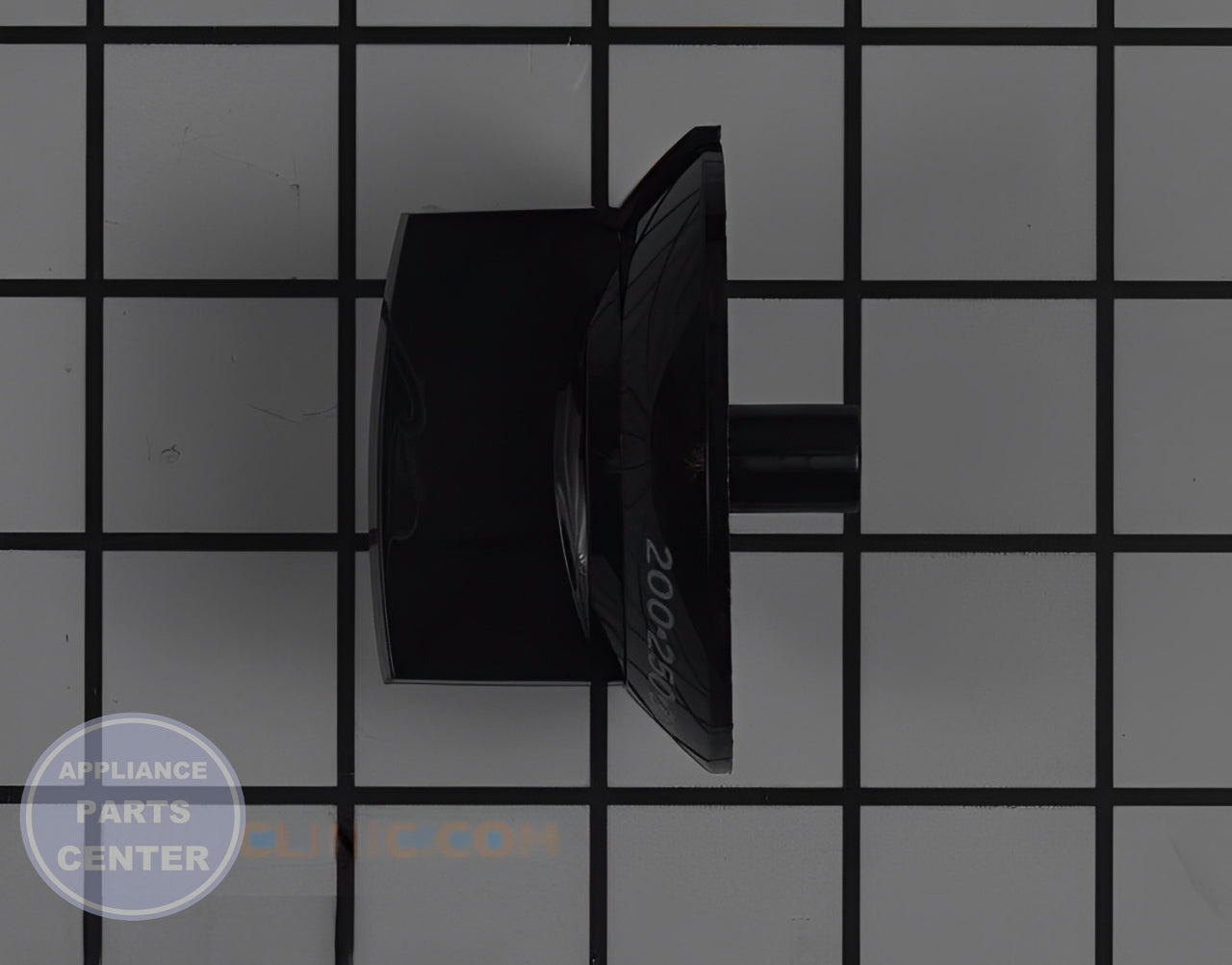 Thermostat Knob WB03X21219 - Detailed view of precise temperature control details