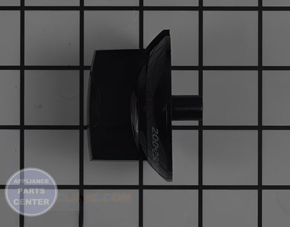 Thermostat Knob WB03X21219 - Detailed view of precise temperature control details