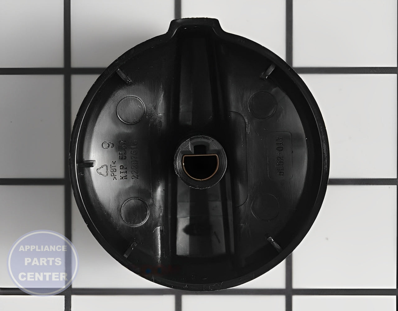 GE OVEN KNOB VALVE WB03X21227 - Detailed view of high-quality technical details