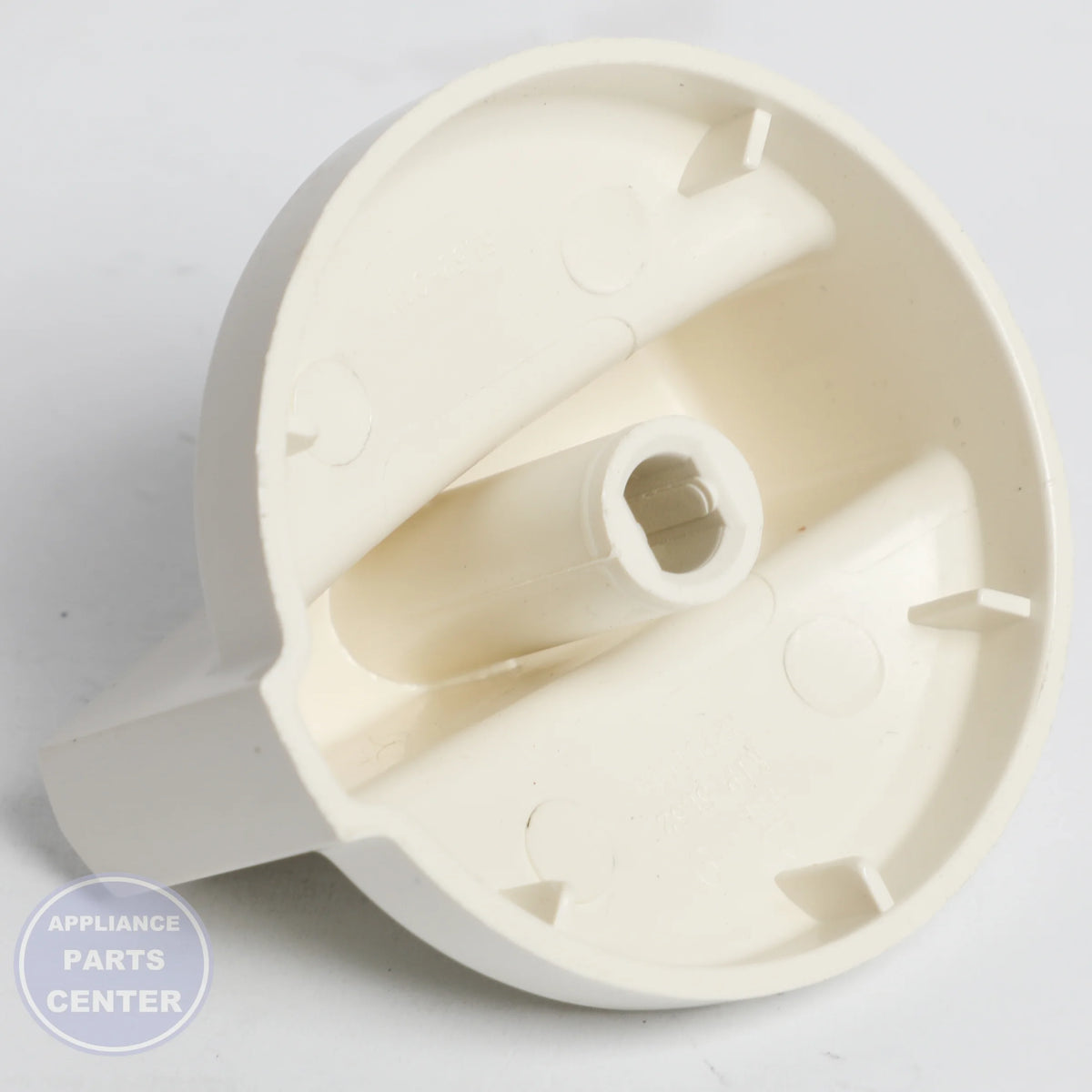 GEH RANGE KNOB - BISQUE WB03X21349 - Main view showing ergonomic grip for GEH models