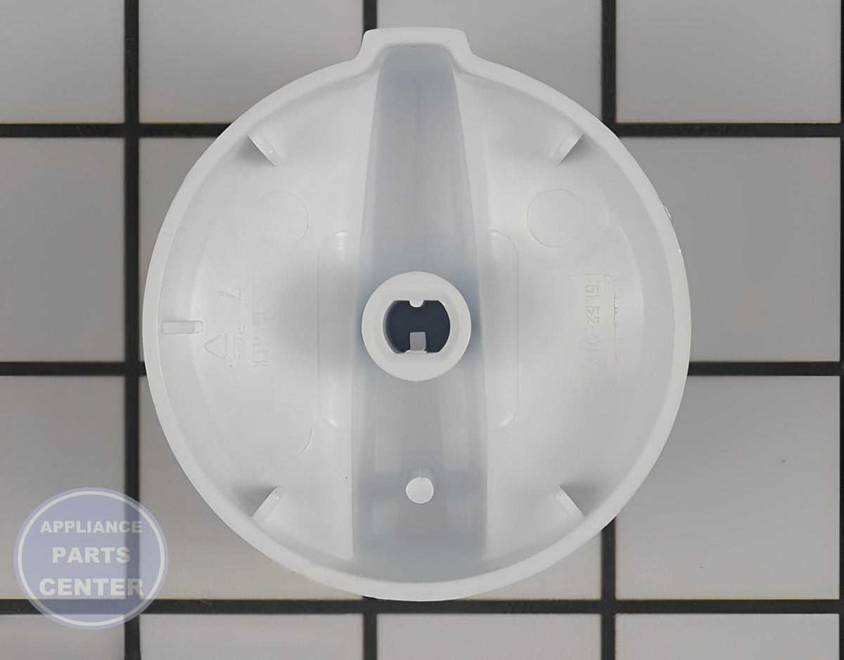 GE OVEN CONTROL KNOB WB03X21352 - Side view with standard measurements