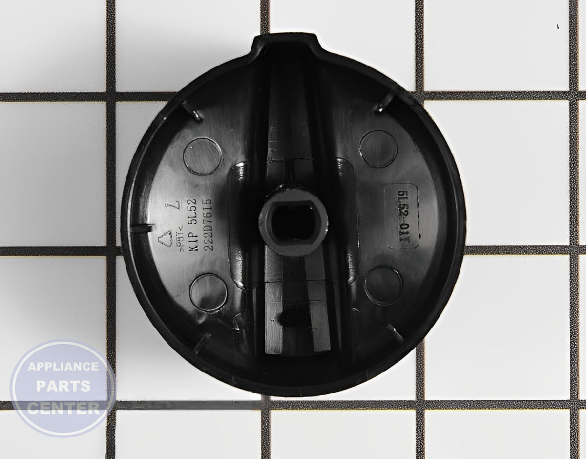 GE OVEN KNOB WB03X21356 - Detailed view of knob design