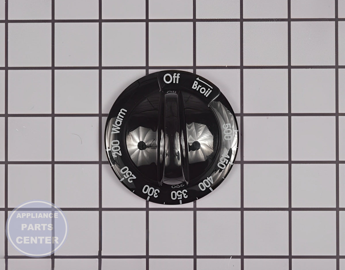 GE OVEN THERMOSTAT KNOB ASSEMBLY WB03X22503 - Main view showing precise temperature control for GE models