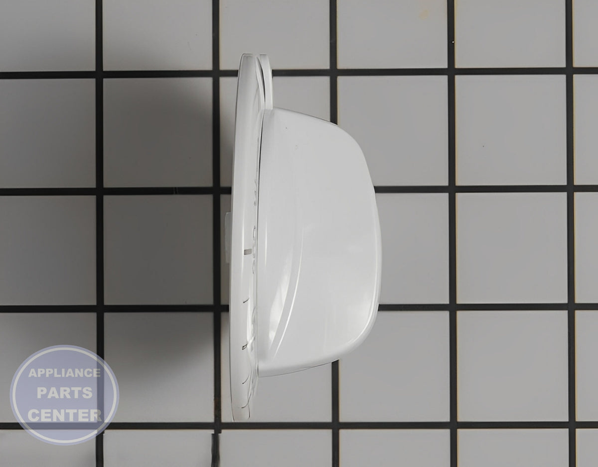 GE OVEN THERMOSTAT KNOB WB03X22562 - Detailed view of temperature control dial