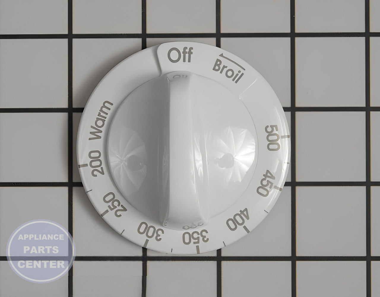 GE OVEN THERMOSTAT KNOB WB03X22562 - Main view showing temperature control dial for GEN models