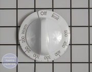 GE OVEN THERMOSTAT KNOB WB03X22562 - Main view showing temperature control dial for GEN models