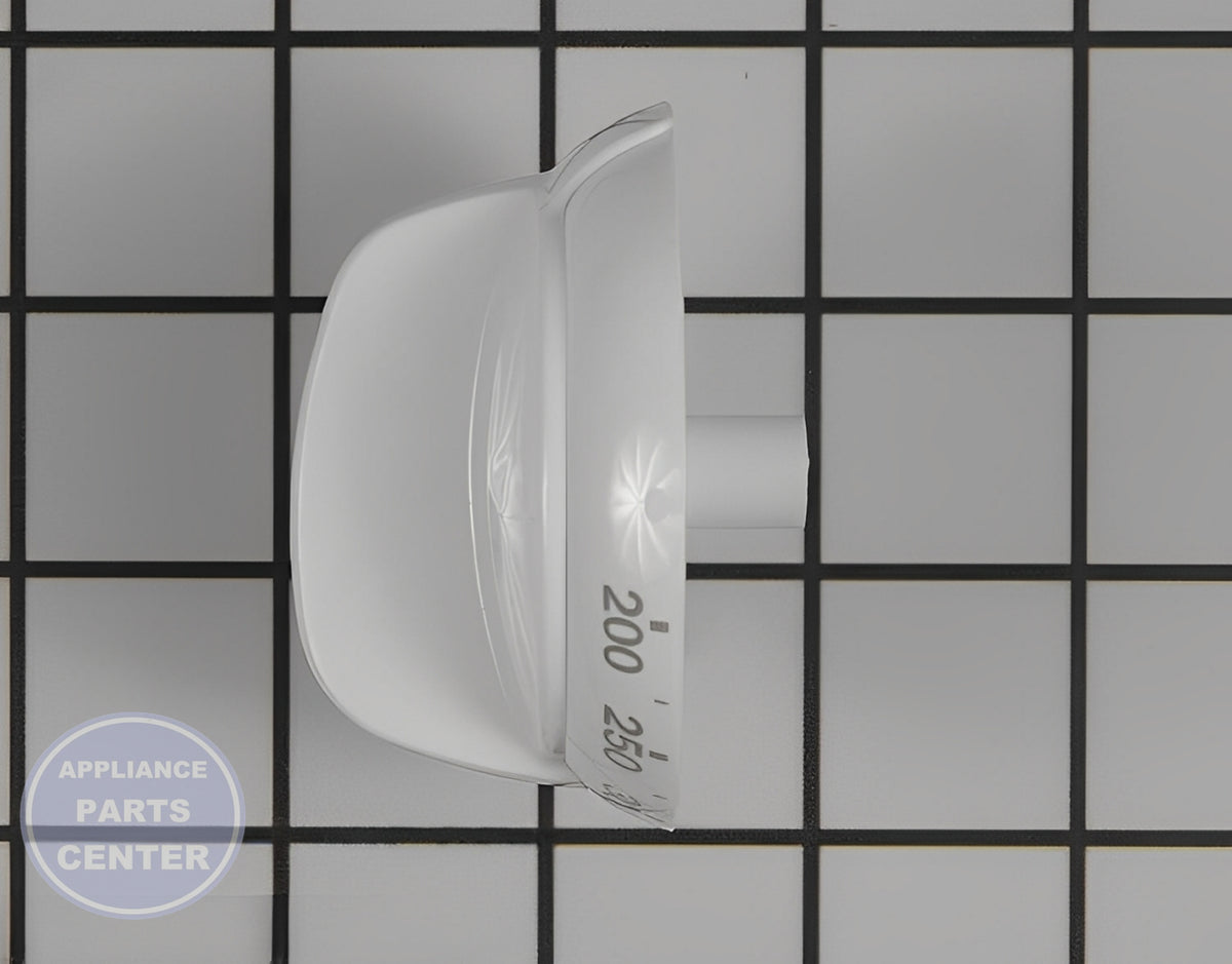 GE STOVE THERMOSTAT KNOB WB03X22704 - Detailed view of temperature adjustment details
