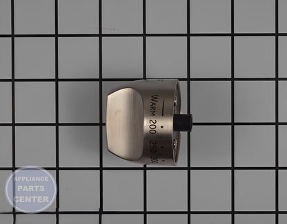 Control Knob WB03X23069 - Detailed view of knob's technical details