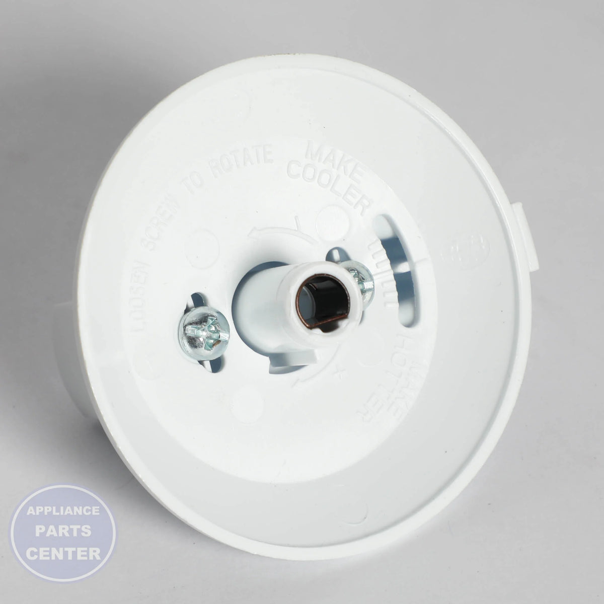 RANGE THERMOSTAT KNOB - WHITE WB03X23606 - Detailed view of temperature settings
