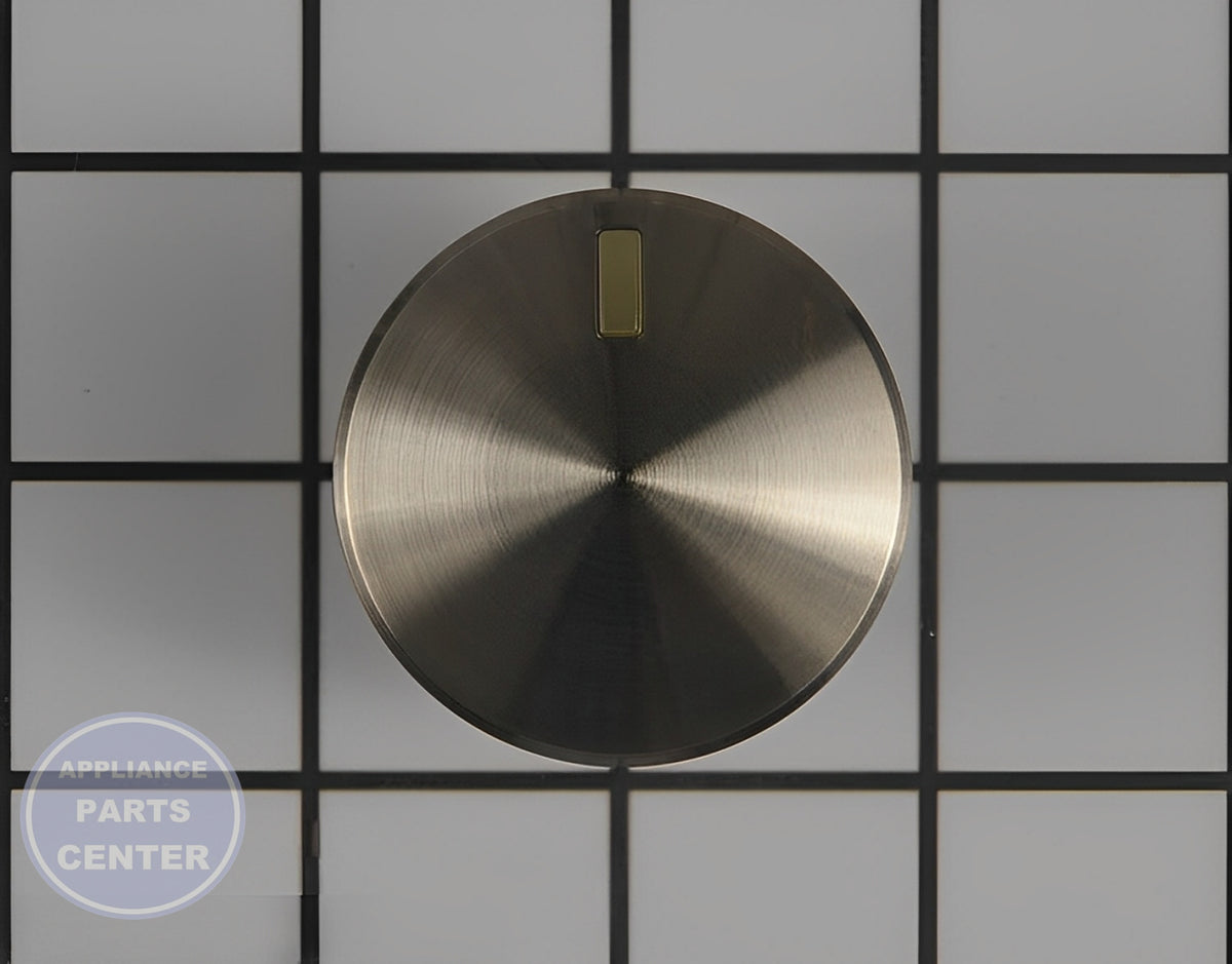GE OVEN BURNER KNOB WB03X24360 - Detailed view of the knob assembly