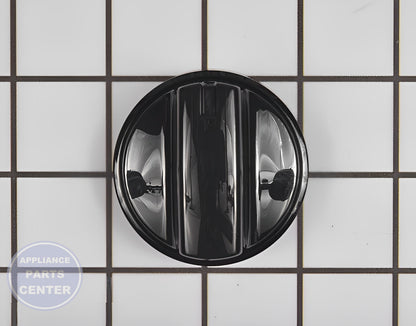 GEH RANGE KNOB - BLACK WB03X24904 - Main view showing ergonomic design for GEH XYZ123