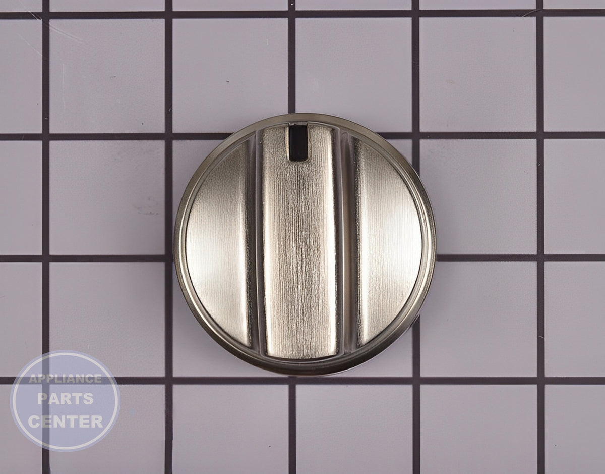 GE STAINLESS STEEL KNOB WB03X24988 - Main view showing precision control for GEN Range/Stove/Oven models