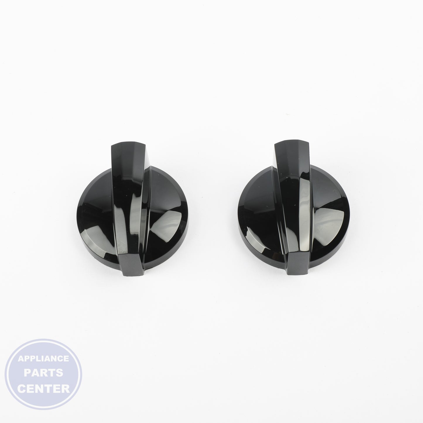 KNOB KIT WB03X26320 - Side view with precise measurements for easy replacement
