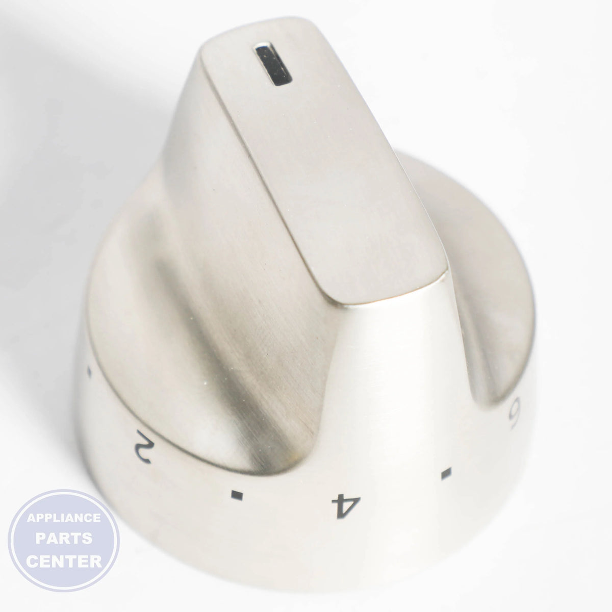 KNOB ASM WB03X28127 - Side view with durable specs