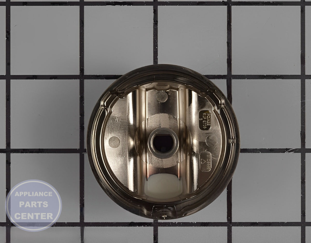 GE RANGE CONTROL KNOB WB03X29300 - Side view with precise measurements
