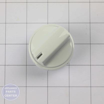GEH KNOB ASM WH WB03X29306 - Installation in specific model showing easy mounting points