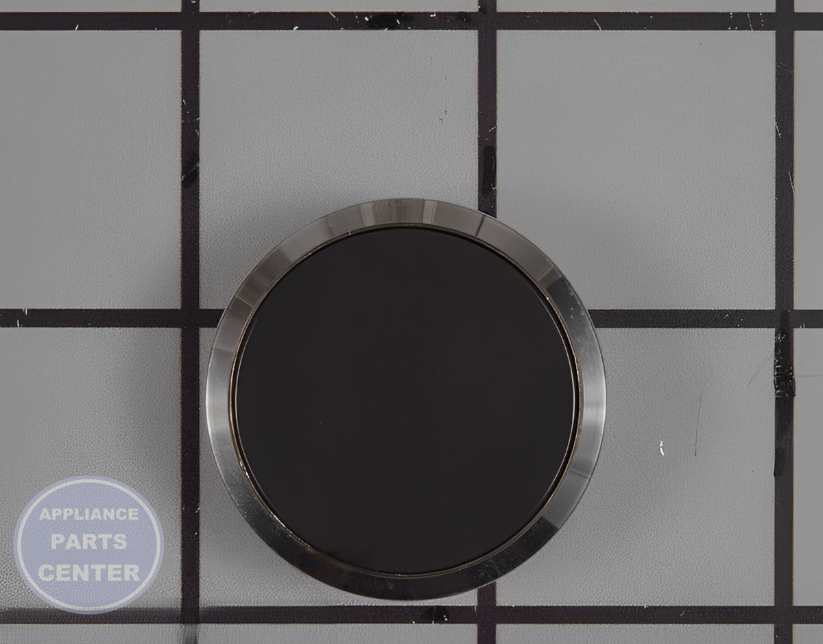 GE BLACK OVEN KNOB WB03X30480 - Main view showing precise control for GEN Microwave models