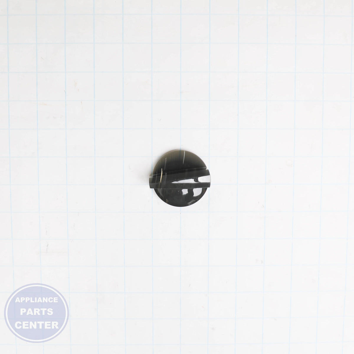 DARK DORIAN GRAY KNOB WB03X31452 - Side view with precise temperature control specs