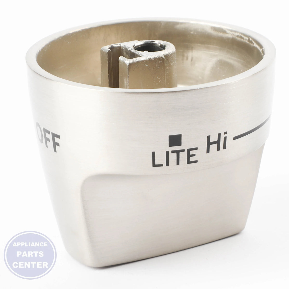 BRUSHED SS MULTI RING KNOB WB03X31659 - Detailed view of high-quality materials