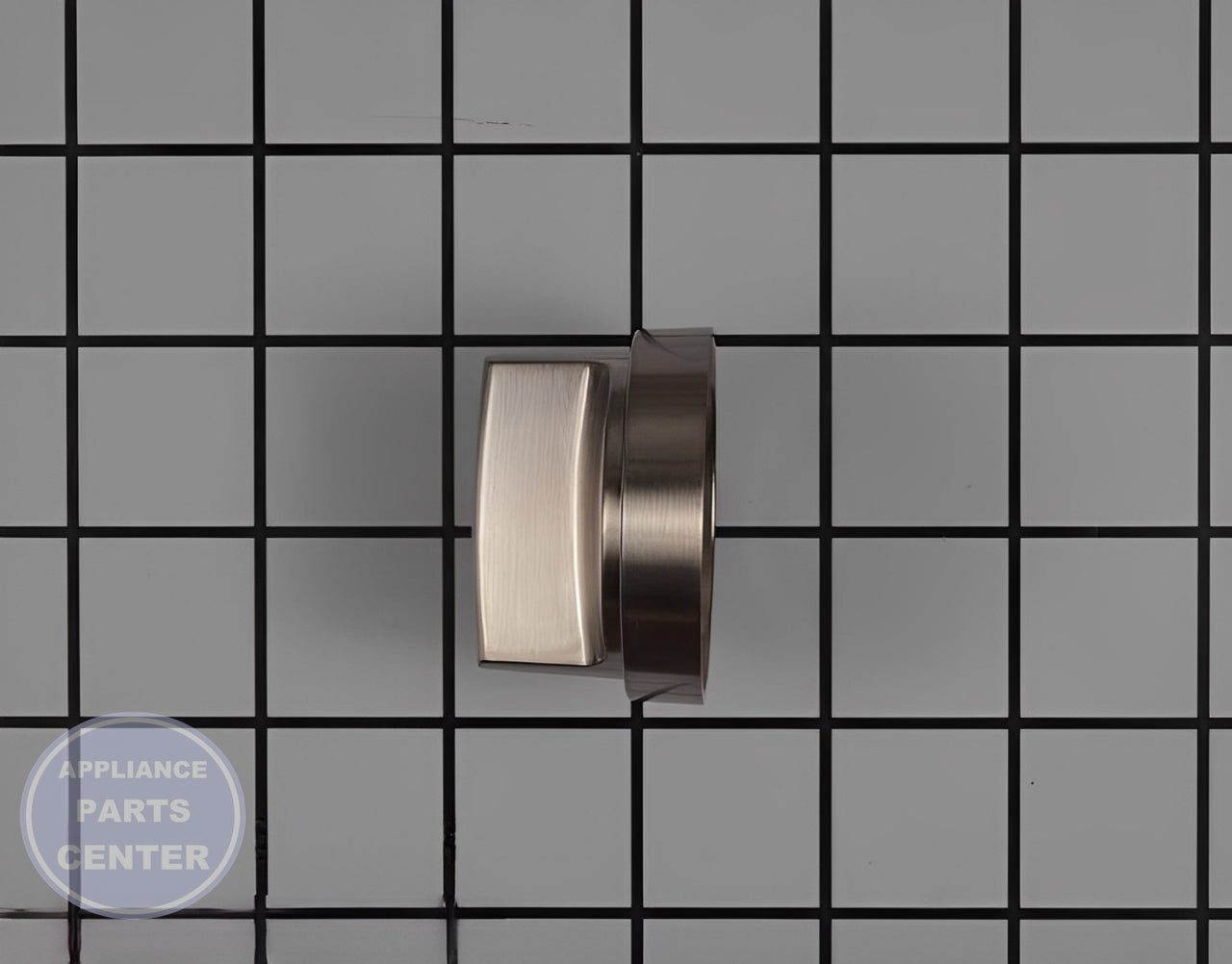 GE OVEN STAINLESS INFINITE CONTROL KNOB WB03X34871 - Detailed view of knob dial button assembly
