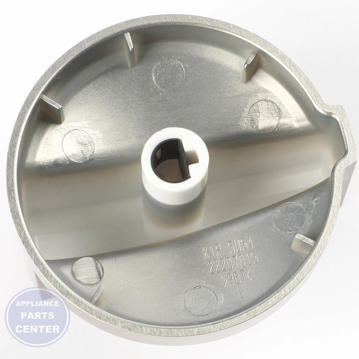 GEH STAINLESS STEEL KNOB WB03X39529 - Installation in GEH XL44 model showing mounting points