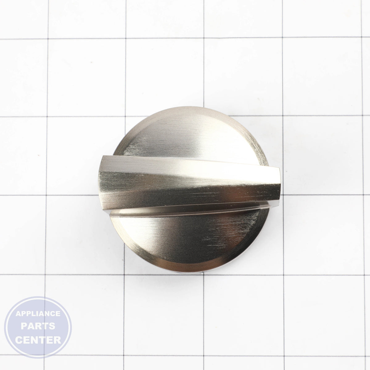 GEH STAINLESS STEEL KNOB WB03X39529 - Installation in GEH XL44 model showing mounting points