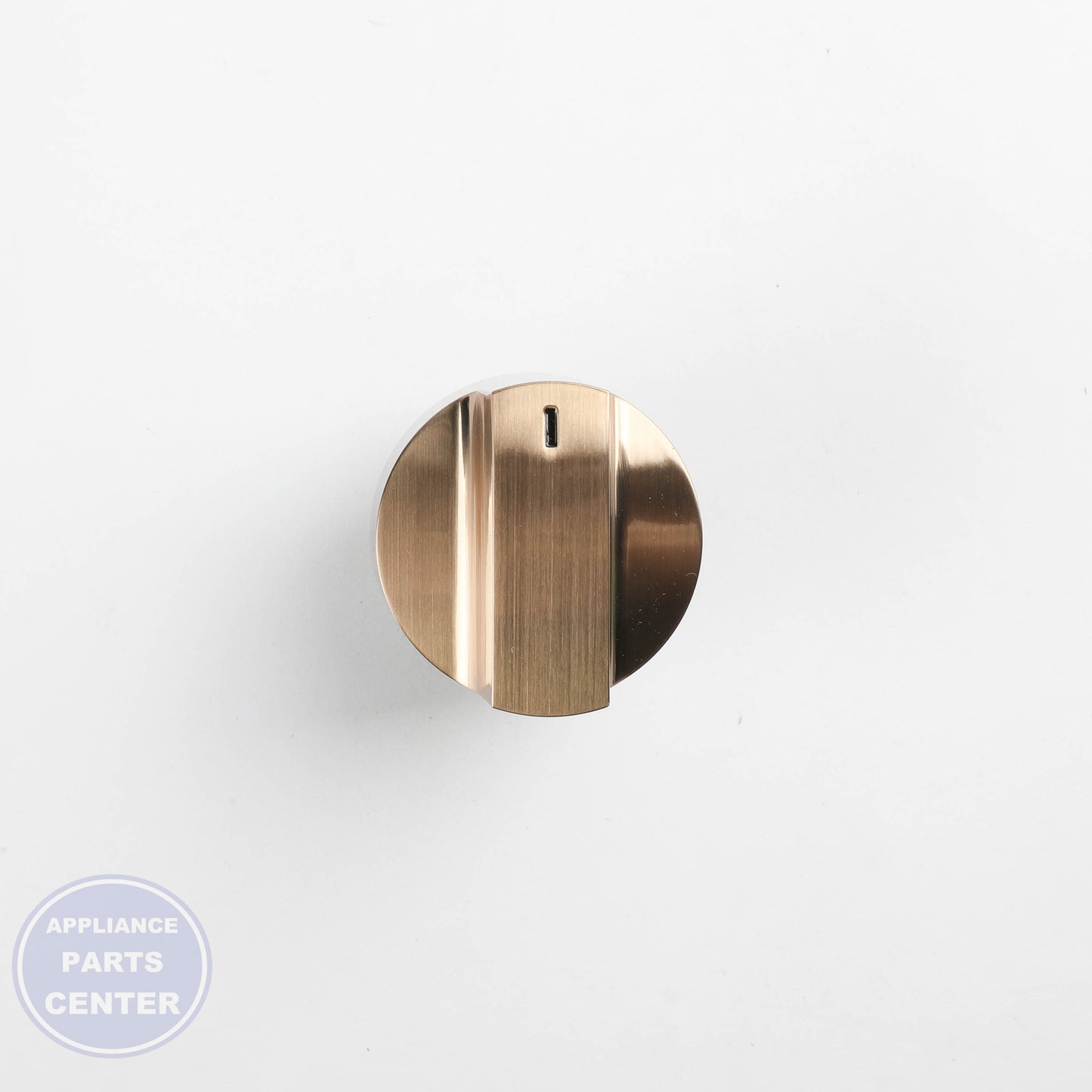 BRONZE KNOB BURNER WB03X39547 - Side view with durable craftsmanship