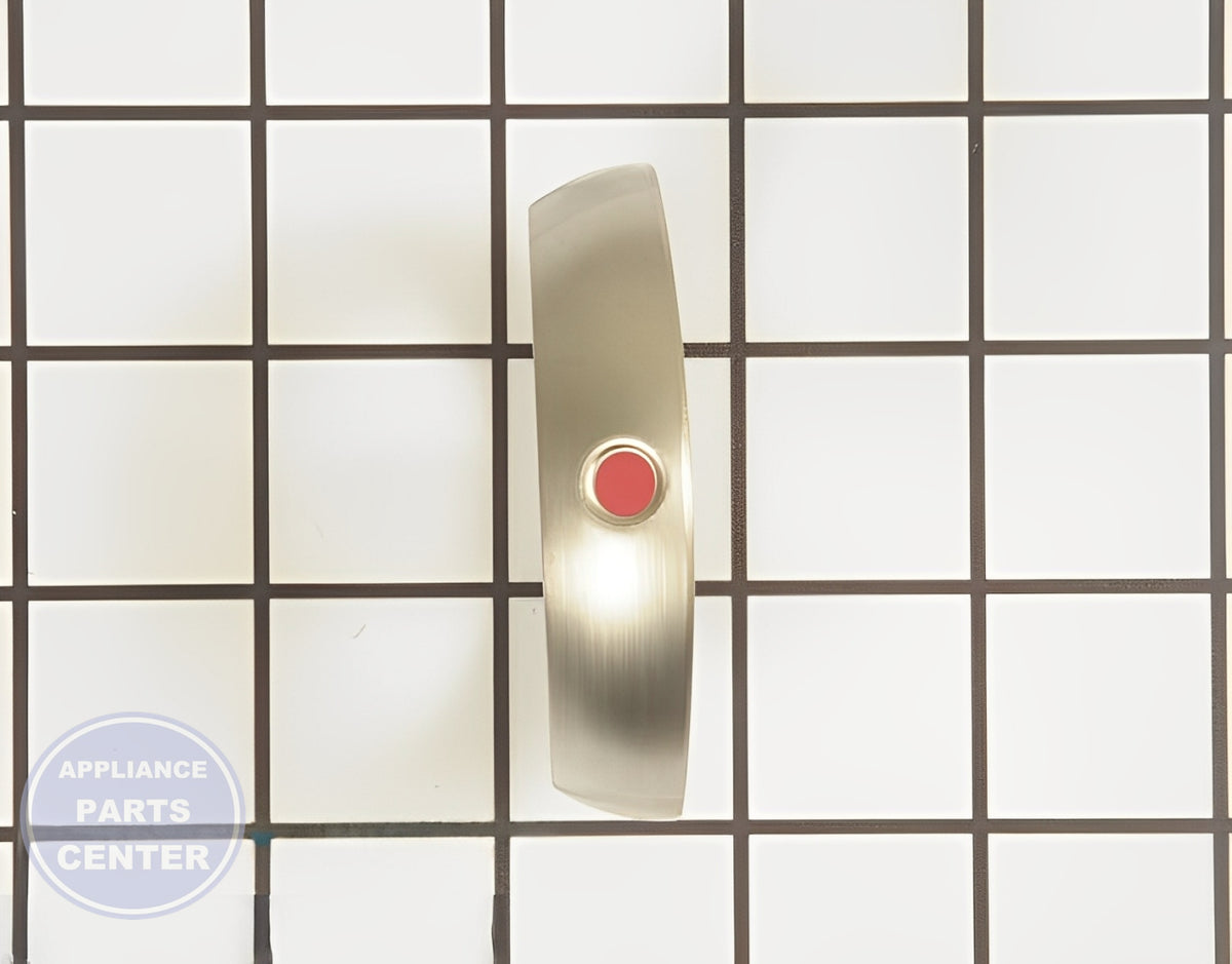 GE OVEN BEZEL KNOB WB04K10037 - Detailed view of high-quality construction