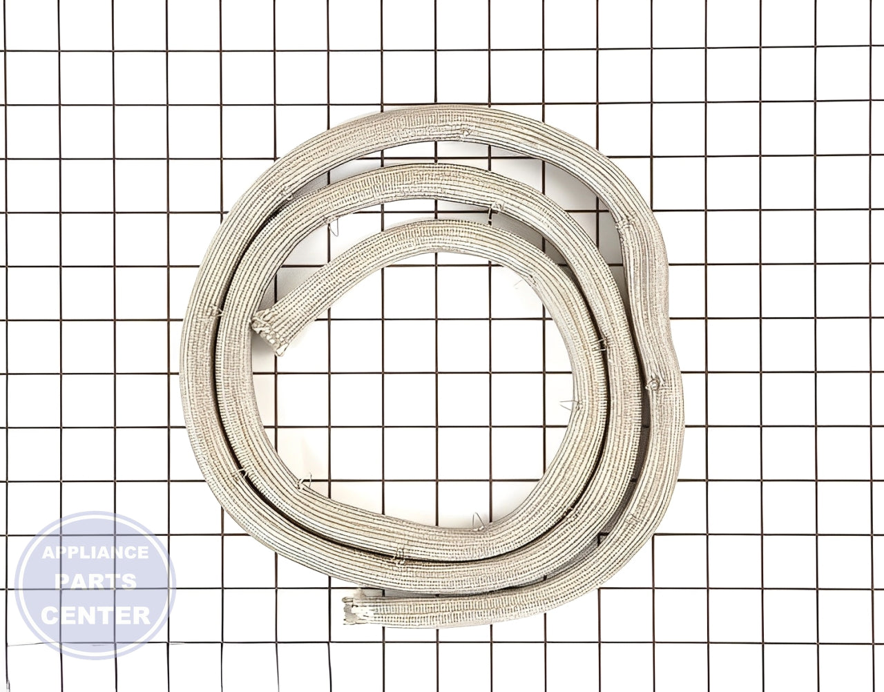 GE OVEN RANGE DOOR GASKET SEAL WB04T10022 - Main view showing heat retention feature for specific models