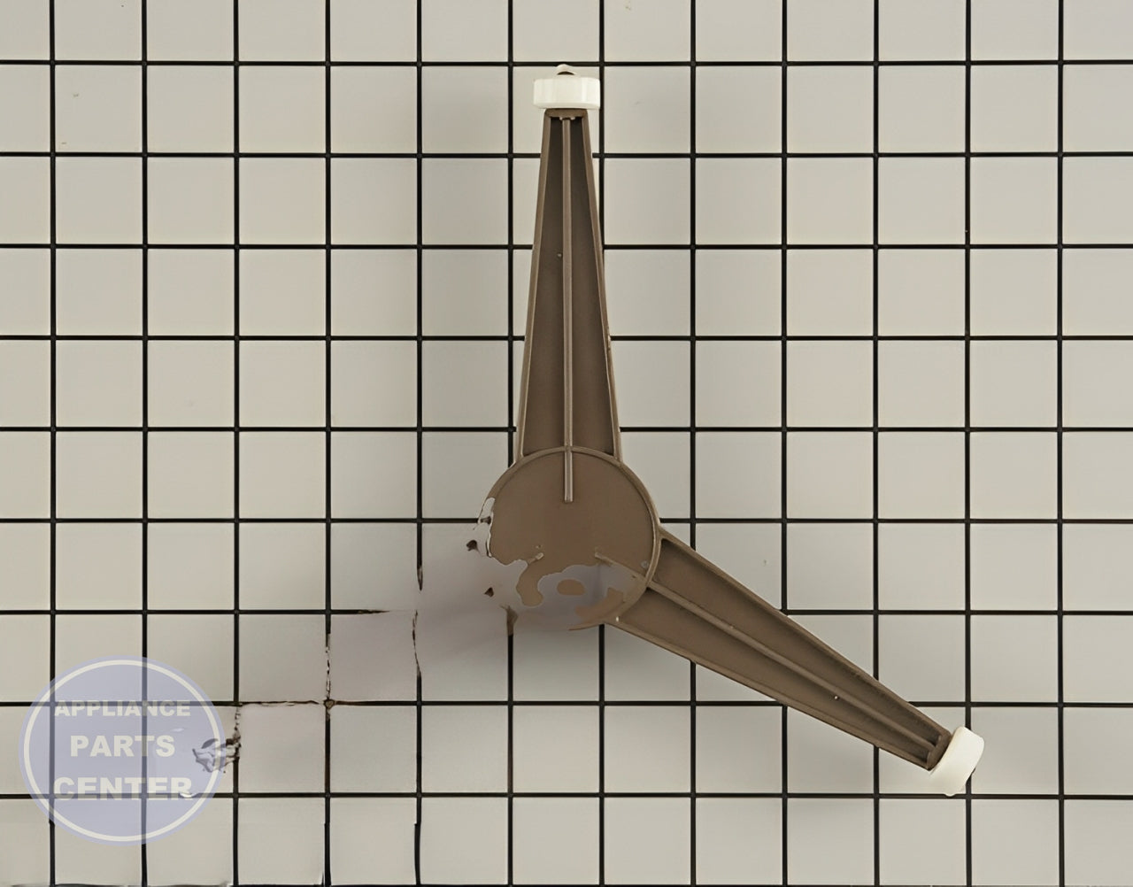GE OVEN GUIDE ROLLER ASSEMBLY WB06T10012 - Main view showing Glass Tray for GEN Microwave Range Stove Oven