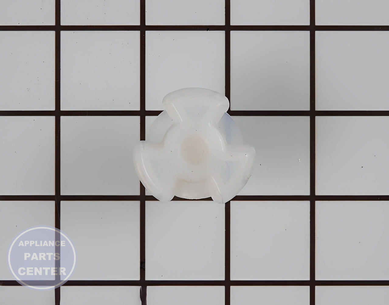 GE Glass Tray Drive Coupling WB06X10312 - Main view showing smooth rotation for various models