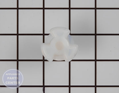 GE Glass Tray Drive Coupling WB06X10312 - Main view showing smooth rotation for various models