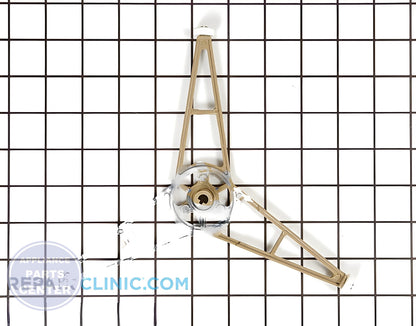 Glass Tray Support WB06X10549 - Detailed view of high-quality microwave support