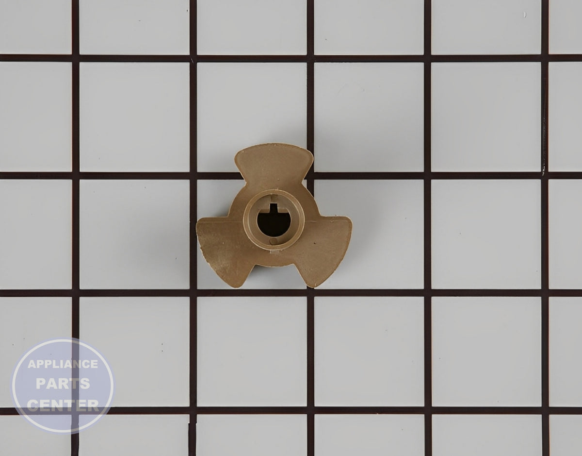 GE Sharp Glass Tray Drive Coupling WB06X10564 - Detailed view of high-quality materials