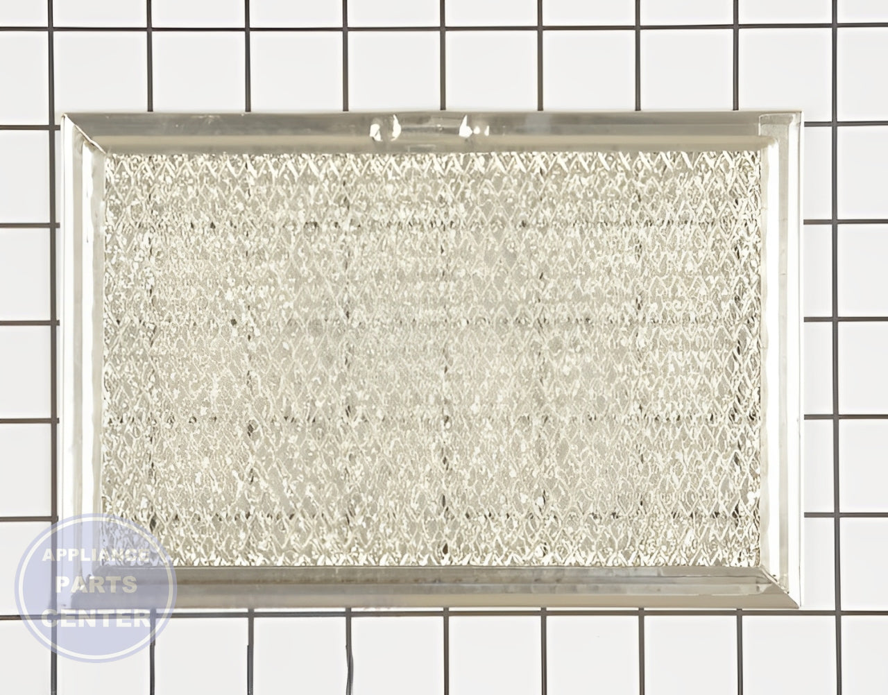 GE REPLACEMENT GREASE FILTER WB06X10608 - Main view showing grease trapping capability for GEN microwave models
