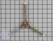 GE OVEN TURNTABLE SUPPORT WB06X10633 - Main view showing glass tray support for GEN series microwave