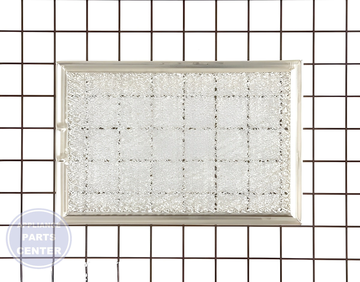 GE WB06X10654 Microwave Oven Range Vent Hood Filter - Main view showing effective grease capture for GE models