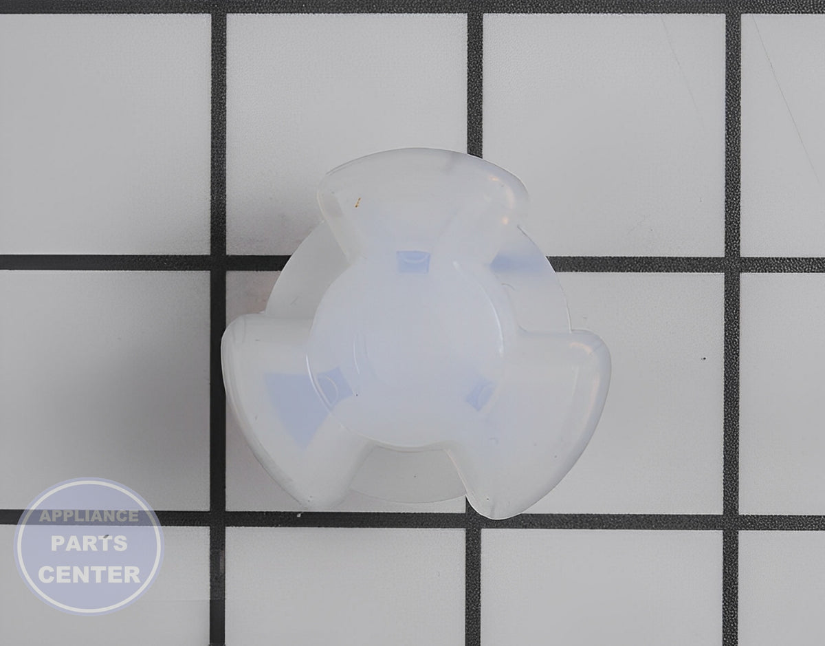 GE Glass Tray Drive Coupling WB06X10693 - Main view showing efficient rotation for GE and LG models