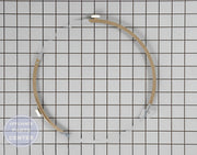 GE OVEN ROTATING RING ASSEMBLY WB06X10705 - Main view showing glass tray for GE Microwaves
