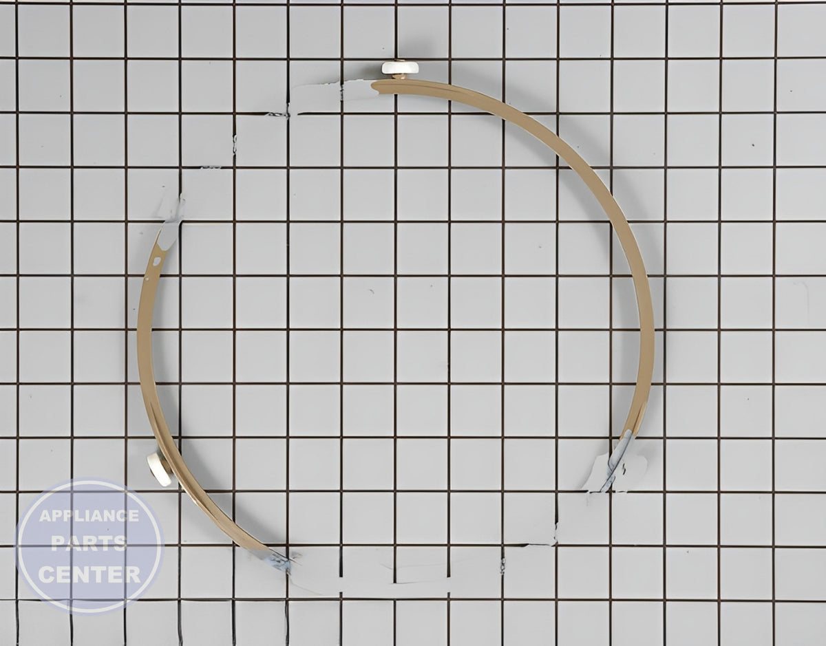 GE OVEN ROTATING RING ASSEMBLY WB06X10705 - Main view showing glass tray for GE Microwaves