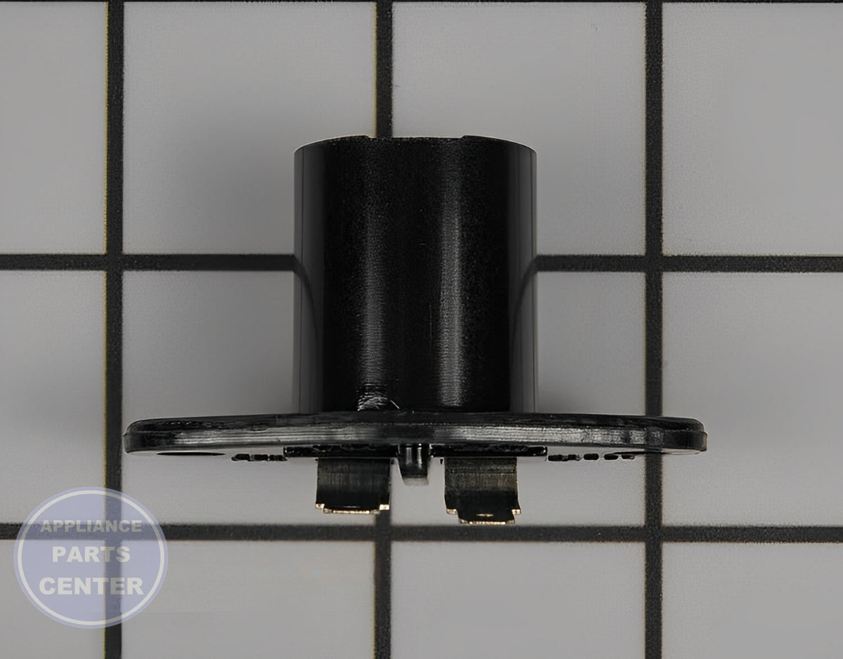 GE OVEN LAMP SOCKET WB06X10929 - Main view showing bulb socket for GE Monogram ZEM115SF