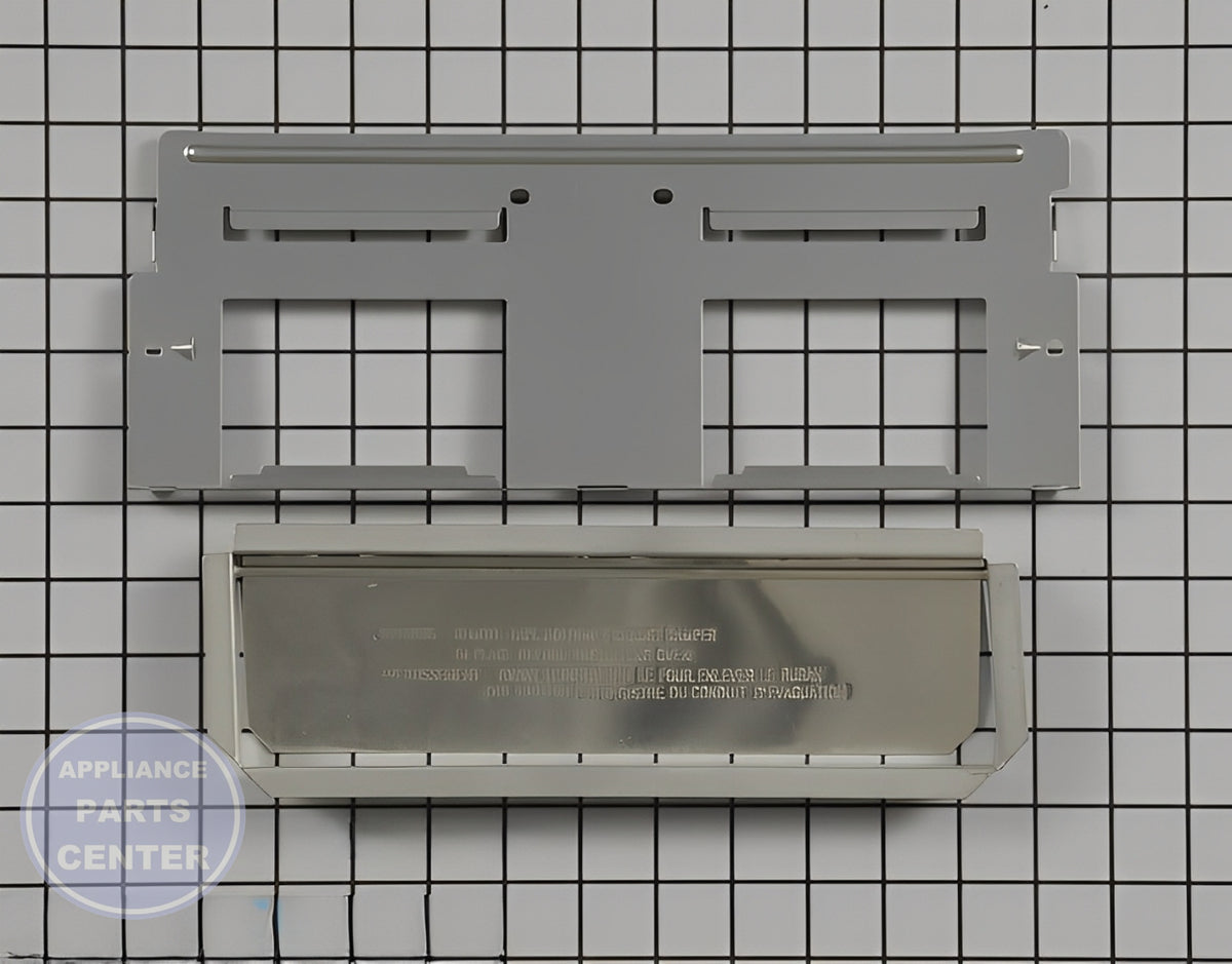 GEH DAMPER BRACKET WB06X10938 - Main view showing door support for GEH models