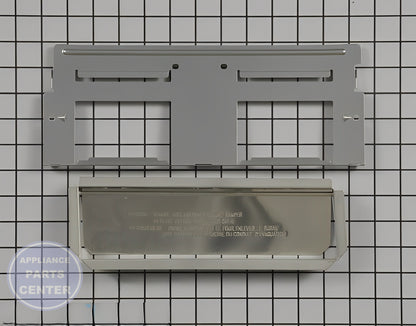 GEH DAMPER BRACKET WB06X10938 - Main view showing door support for GEH models