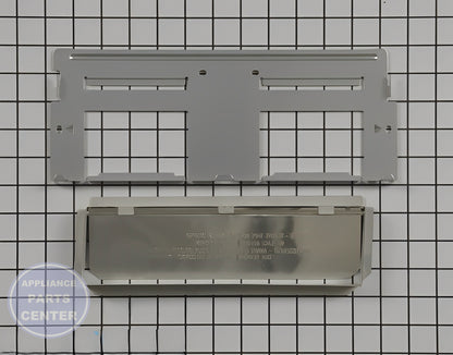 DAMPER BRACKET WB06X10938 - Detailed view of door bracket technical details