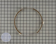 GE MICROWAVE TURNTABLE RING ASM WB06X45707 - Main view showing glass tray for GE Microwaves